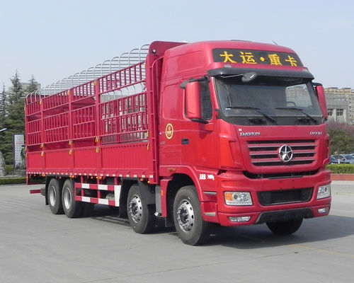 شراء شاحنة نقل البضائع الثقيلة Dayun الديزل أربعة محاور 3 مقاعد 8 × 4 ناقل نقل يدوي 50 طن online manufacture