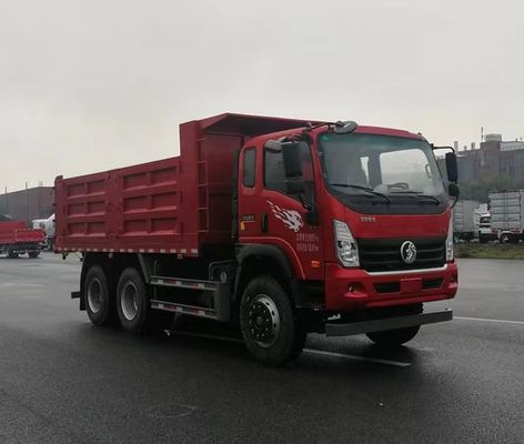 شاحنة SINOTRUK Ace 20 متر مكعب ثلاثي المحورات الديزل 3 مقاعد القيادة الخلفية ناقل نقل يدوي 6 × 4