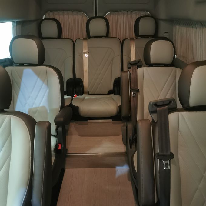فورد V362 سيارة فول شون جديدة حافلة صغيرة 7-9 مقعد حافلة بنزينية 4 × 2 4
