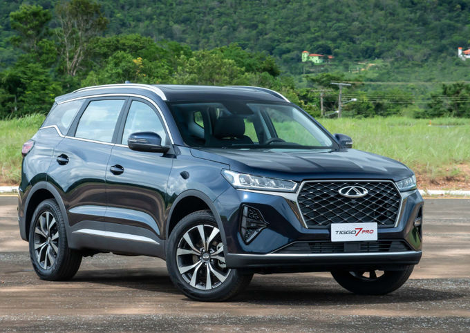 تشيري تيغو 7 سيارات تعمل بالبنزين سيارة SUV حضرية تعمل بالبنزين 1