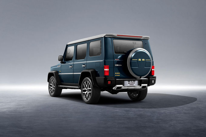 BAIC BJ80 مركبة خارج الطرق SUV البنزين 4 مقعد 4 × 4Z ناقل حركة أوتوماتيكي 3