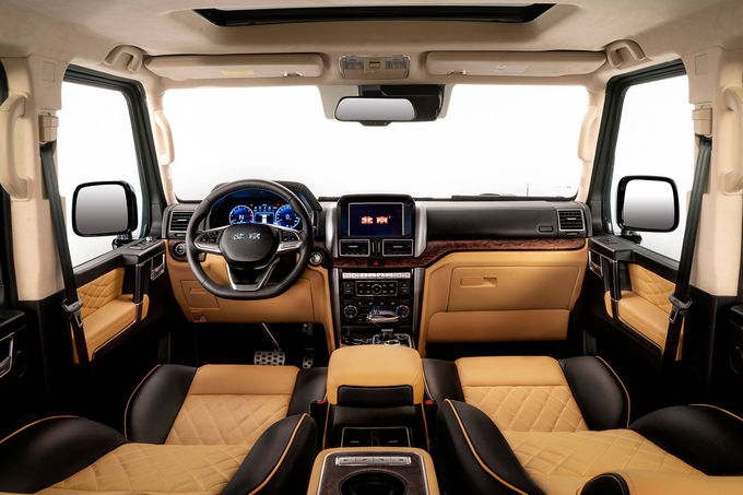 BAIC BJ80 مركبة خارج الطرق SUV البنزين 4 مقعد 4 × 4Z ناقل حركة أوتوماتيكي 6