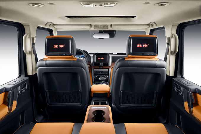 BAIC BJ80 مركبة خارج الطرق SUV البنزين 4 مقعد 4 × 4Z ناقل حركة أوتوماتيكي 7